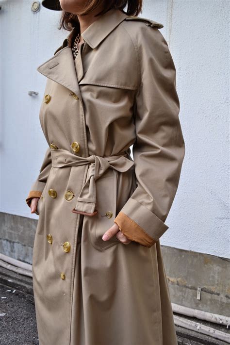 burberry trenchcoat damen second hand|vintage burberry ladies trench coat.